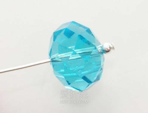 怎么做串珠钻石项链的DIY制作方法图解- www.aizhezhi.com