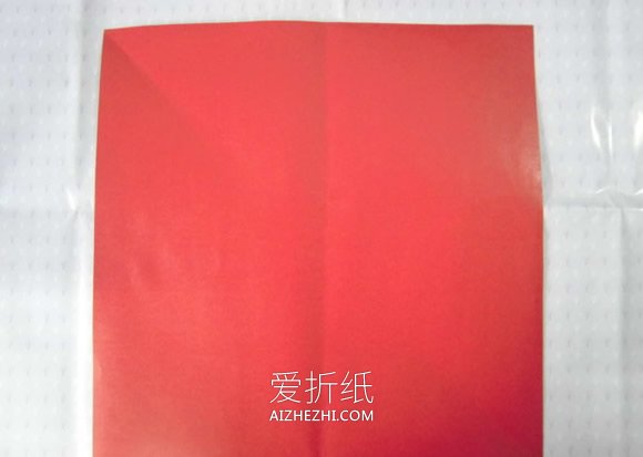 怎么折纸正方形相框的折法步骤图解- www.aizhezhi.com