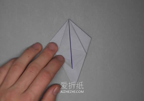 怎么折纸星球大战X翼星际战斗机的折法图解- www.aizhezhi.com