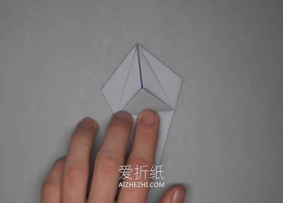 怎么折纸星球大战X翼星际战斗机的折法图解- www.aizhezhi.com