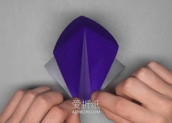 怎么折纸星球大战X翼星际战斗机的折法图解- www.aizhezhi.com