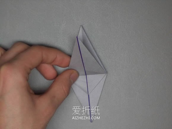 怎么折纸星球大战X翼星际战斗机的折法图解- www.aizhezhi.com