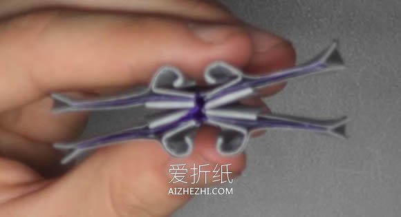 怎么折纸星球大战X翼星际战斗机的折法图解- www.aizhezhi.com
