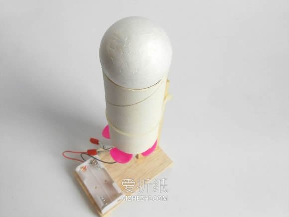 科技小发明:怎么做电动吹球机玩具的制作方法- www.aizhezhi.com