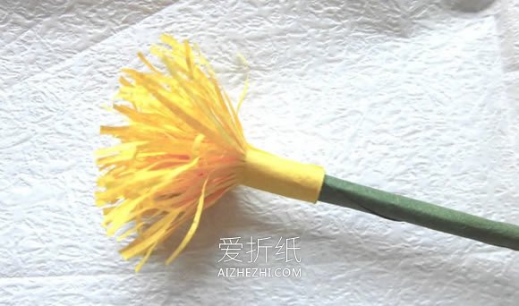 怎么做逼真手揉纸牡丹花的制作方法步骤图解- www.aizhezhi.com