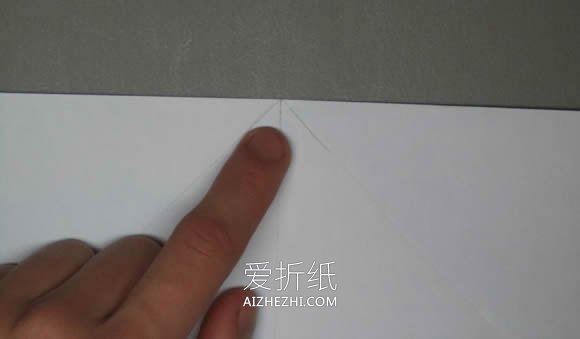 逼真F-16纸飞机的折法详细过程图解- www.aizhezhi.com