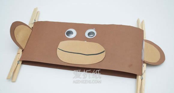 怎么简单做猴子帽子头饰的制作方法教程- www.aizhezhi.com