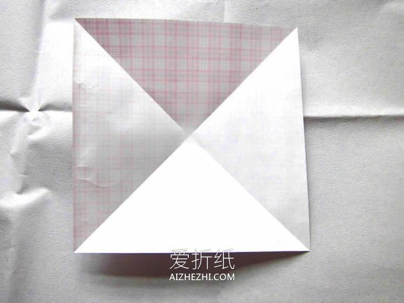 带盖子八角形收纳盒怎么折的步骤图解- www.aizhezhi.com