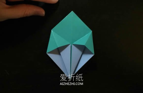 怎么折纸收纳盒的折法简单又漂亮图解- www.aizhezhi.com