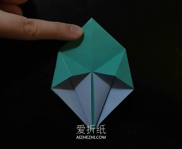 怎么折纸收纳盒的折法简单又漂亮图解- www.aizhezhi.com