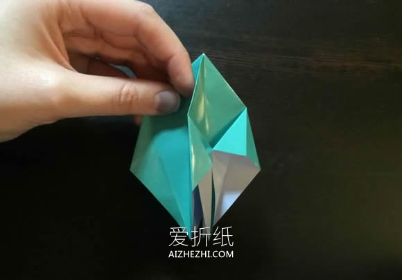 怎么折纸收纳盒的折法简单又漂亮图解- www.aizhezhi.com