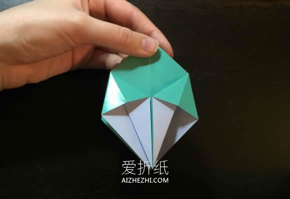怎么折纸收纳盒的折法简单又漂亮图解- www.aizhezhi.com