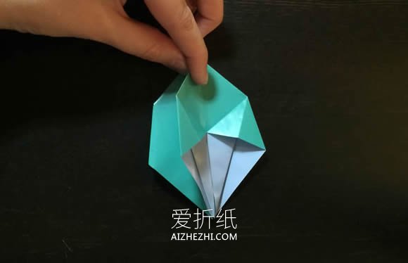 怎么折纸收纳盒的折法简单又漂亮图解- www.aizhezhi.com