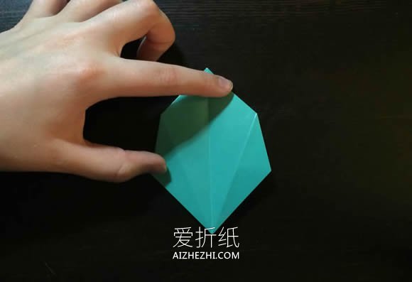 怎么折纸收纳盒的折法简单又漂亮图解- www.aizhezhi.com