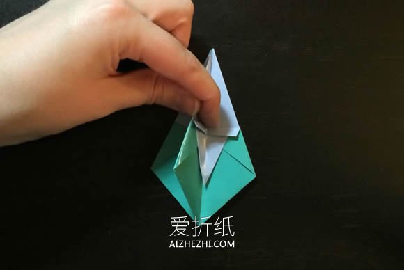 怎么折纸收纳盒的折法简单又漂亮图解- www.aizhezhi.com