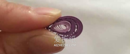 怎么做衍纸五瓣花的手工制作方法图解- www.aizhezhi.com