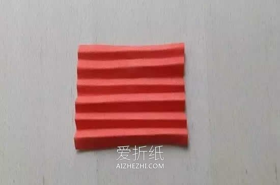 怎么折纸海绵纸蝴蝶结的折法最简单图解- www.aizhezhi.com