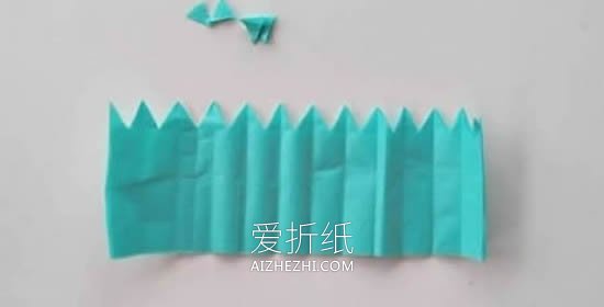怎么简单做单色纸花的手工制作步骤图解- www.aizhezhi.com