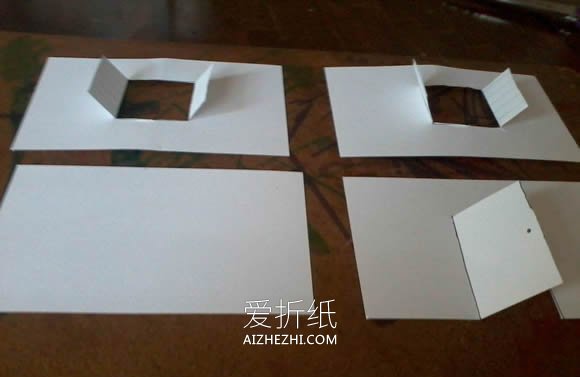 怎么用索引卡制作桌面上的小屋的方法图解- www.aizhezhi.com