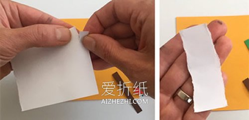 儿童怎么用卡纸做苹果核的手工制作教程- www.aizhezhi.com