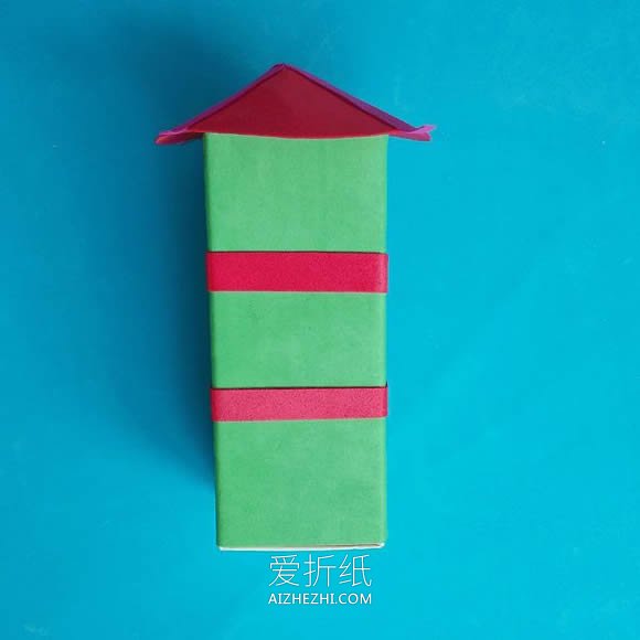 化妆品盒怎么废物利用 手工制作三层楼房- www.aizhezhi.com