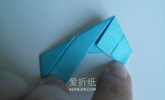 怎么折纸空心立方体的折法步骤图解- www.aizhezhi.com