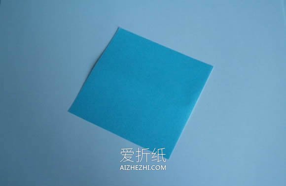 怎么折纸空心立方体的折法步骤图解- www.aizhezhi.com