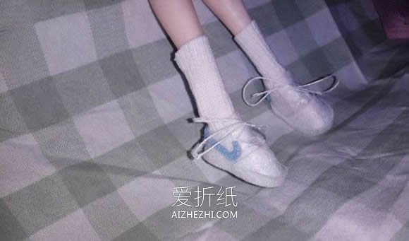 怎么做芭比娃娃鞋子的布艺手工制作教程- www.aizhezhi.com