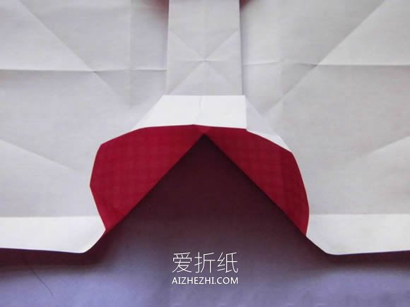 怎么折纸爱心相片框的折法详细步骤图解教程- www.aizhezhi.com