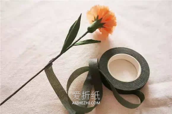 怎么做母亲节礼物康乃馨花礼物的制作方法- www.aizhezhi.com