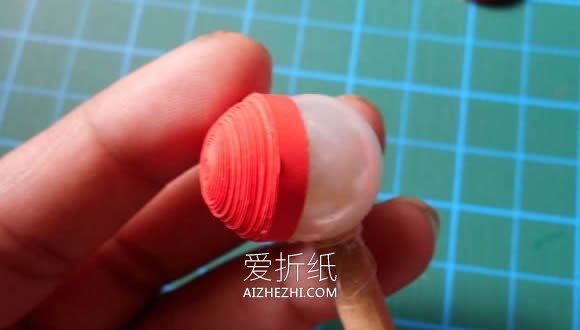 怎么做华丽衍纸玫瑰花的制作方法步骤图解- www.aizhezhi.com