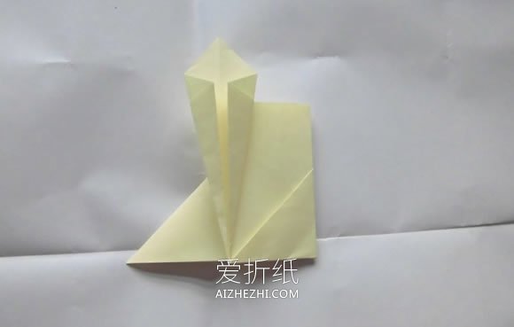 怎么简单折纸鸡毛信的折法步骤图解- www.aizhezhi.com