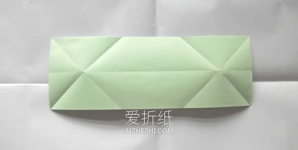 怎么折纸松树信纸的简单折法过程图解- www.aizhezhi.com