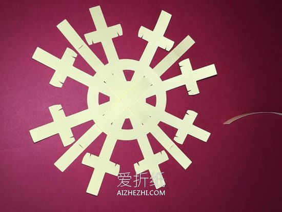 怎么编织圆形收纳纸篮子的制作方法步骤图- www.aizhezhi.com