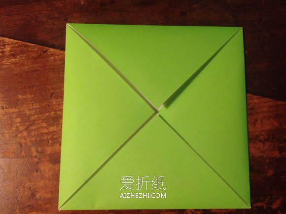 幼儿园怎么简单折纸飞碟的折法图解教程- www.aizhezhi.com