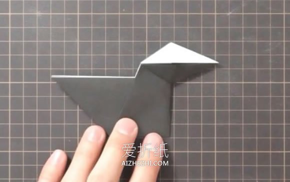 怎么简单折纸会说话乌鸦的折法图解步骤- www.aizhezhi.com