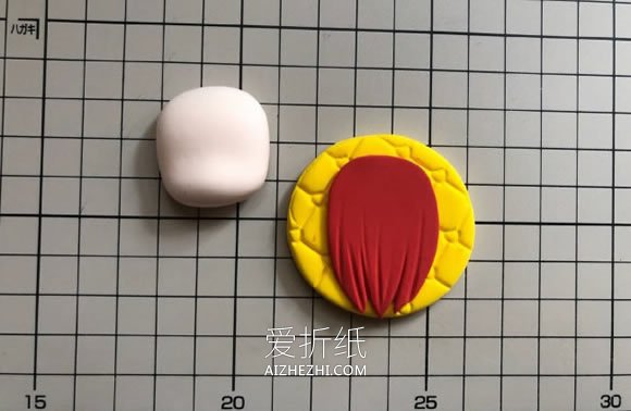 怎么做粘土工作细胞红血球女生的制作方法- www.aizhezhi.com