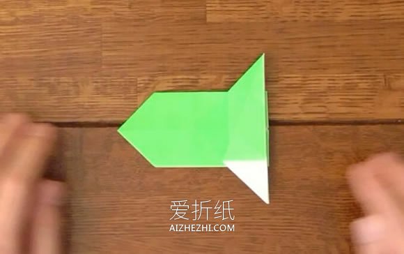 怎么折纸小航天飞机的折法简单步骤图解- www.aizhezhi.com