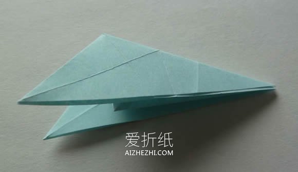 怎么做带剪纸图案千纸鹤的折纸方法图解- www.aizhezhi.com