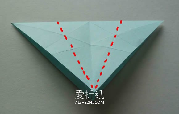 怎么做带剪纸图案千纸鹤的折纸方法图解- www.aizhezhi.com