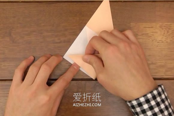 怎么折纸像史努比可爱狗狗的折法图解- www.aizhezhi.com