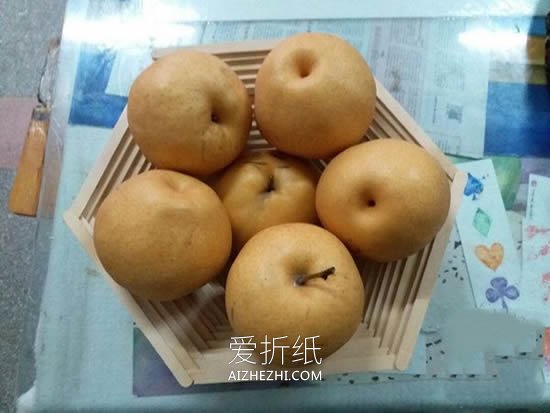 怎么做冰棍棒收纳水果盘的制作方法教程- www.aizhezhi.com