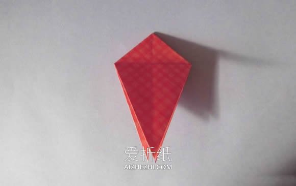 怎么折纸圣诞老人挂饰的两种折法图解步骤- www.aizhezhi.com