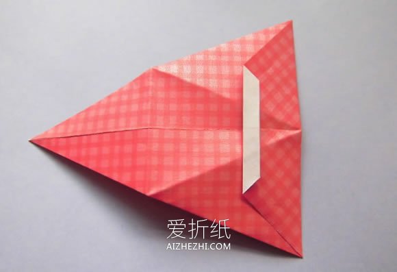 怎么折纸圣诞老人挂饰的两种折法图解步骤- www.aizhezhi.com