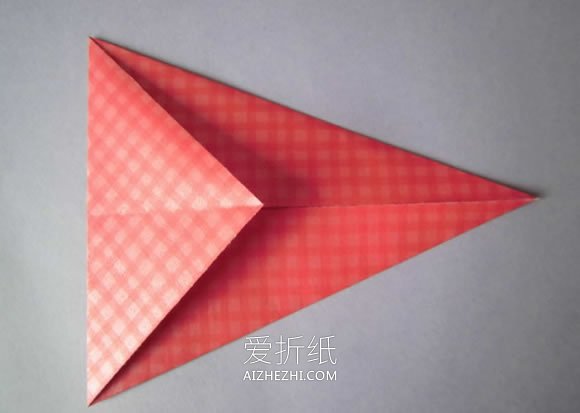 怎么折纸圣诞老人挂饰的两种折法图解步骤- www.aizhezhi.com