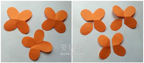 怎么做简单又好看彩纸花的手工制作图解教程- www.aizhezhi.com