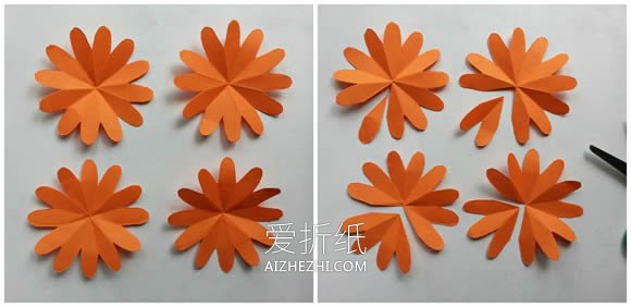 怎么做简单又好看彩纸花的手工制作图解教程- www.aizhezhi.com