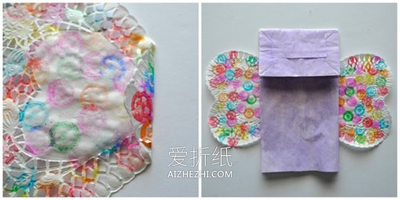 怎么简单做纸袋蝴蝶的手工制作方法教程- www.aizhezhi.com