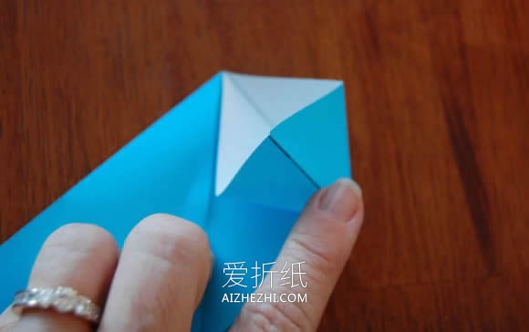 怎么手工做美丽纸花球的折纸过程图解- www.aizhezhi.com