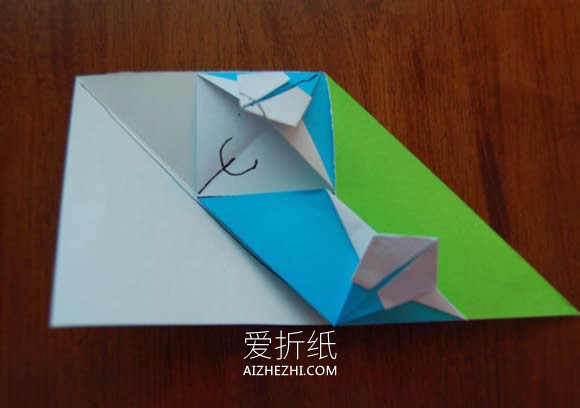 怎么手工做美丽纸花球的折纸过程图解- www.aizhezhi.com